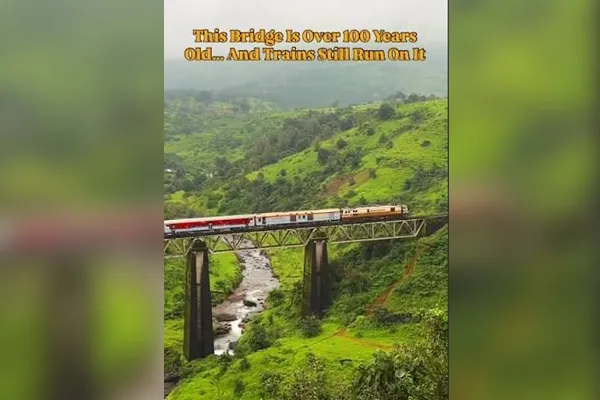 Scenic bridge near Ganaka Motel Igatpuri